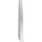 Ekena Millwork Half Round Smooth Architectural Grade PVC Pediment, 50"W x 25"H x 2"P PEDPS050X250HRO00 - alternate 5
